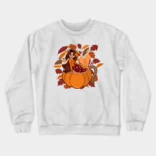 Fall Mermaid Crewneck Sweatshirt